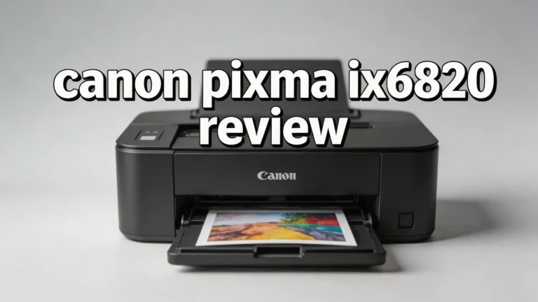 Canon PIXMA iX6820 Review 2026: Worth The Hype?