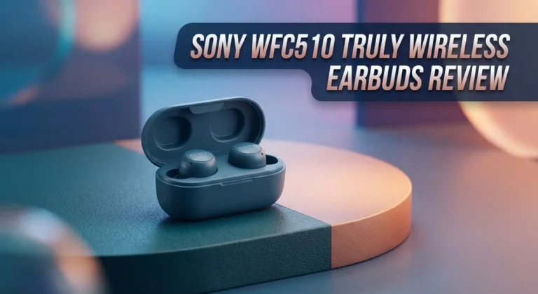 Sony WF-C510 Truly Wireless Earbuds Review: Features, Performance, and Battery Life
